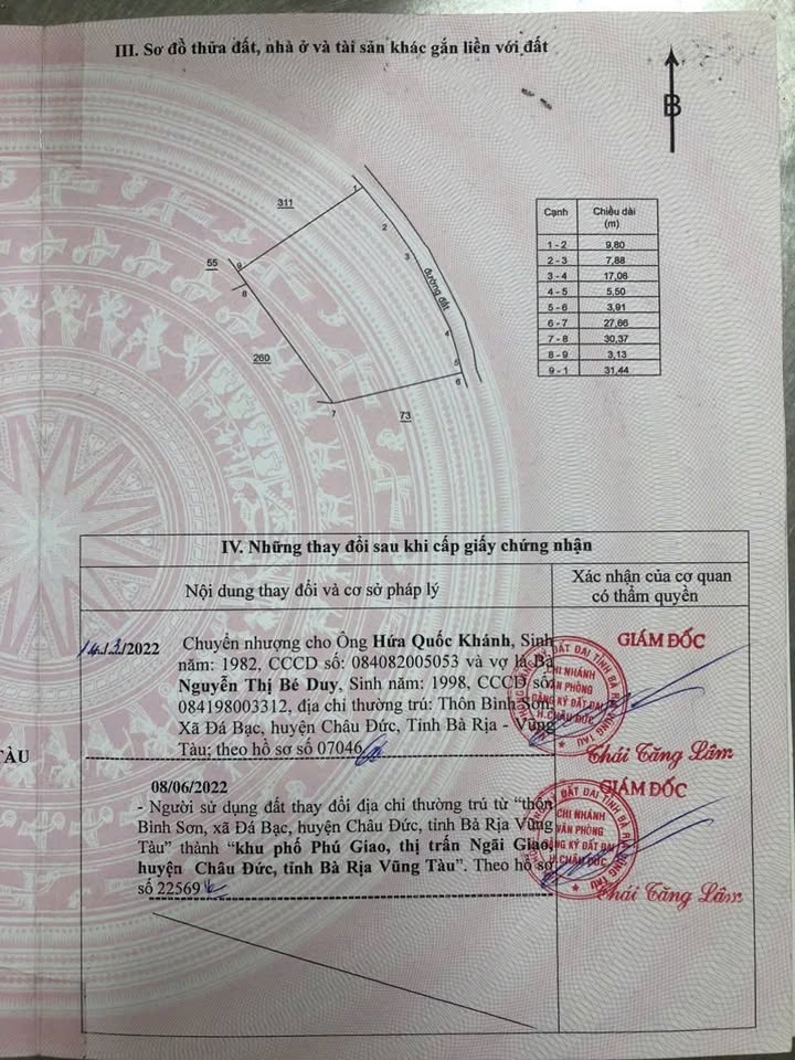 Bán Đất Vườn 1182m² Mặt Tiền 40m Đường Nhựa - Châu Đức, BRVT - Giá Đầu Tư 2 Tỷ