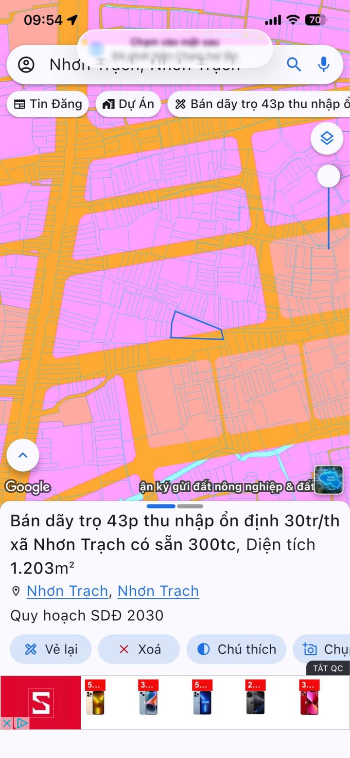 Bán Đất Tặng Dãy Trọ 43 Phòng Nhơn Đức, Nhà Bè - Dòng Tiền 30 Triệu/Tháng