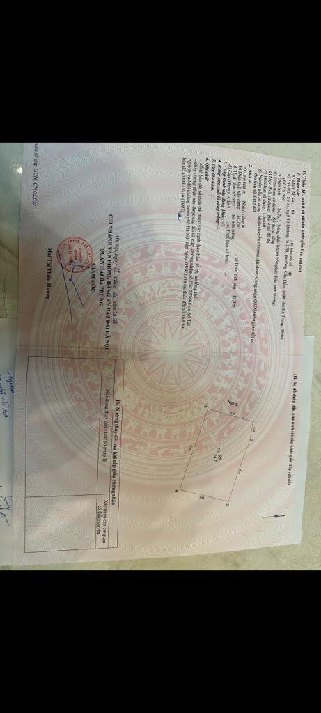 Nhà Đê Tô Hoàng, Hai Bà Trưng - 60m² x 4 Tầng, Giá 5 Tỷ, Sổ Đỏ Sẵn Sàng