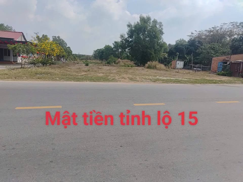 Đất nền Củ Chi 3900m² - Sổ đỏ chính chủ, mặt tiền Tỉnh Lộ 15