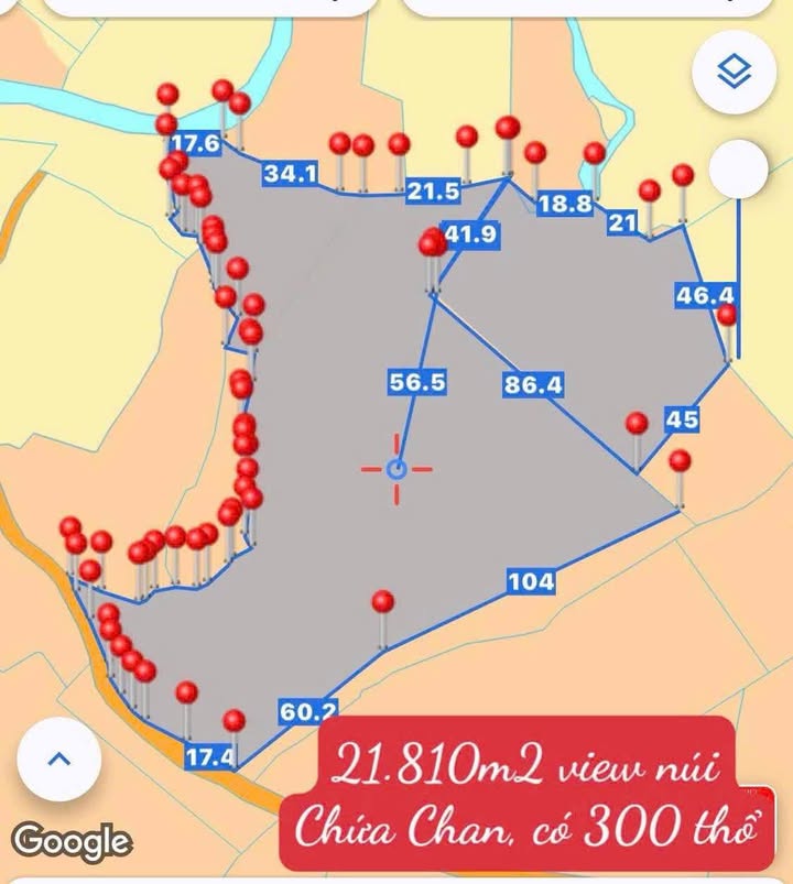 Đất nền 21.810m² Đồng Nai - View núi Chứa Chan, Sổ đỏ thổ cư, Giá đầu tư 3.5 tỷ/ha