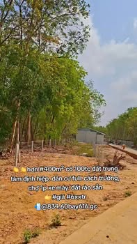 Đất Trung Tâm Định Hòa, Thủ Dầu Một - 400m² Sổ Đỏ, Giá 60 Tỷ