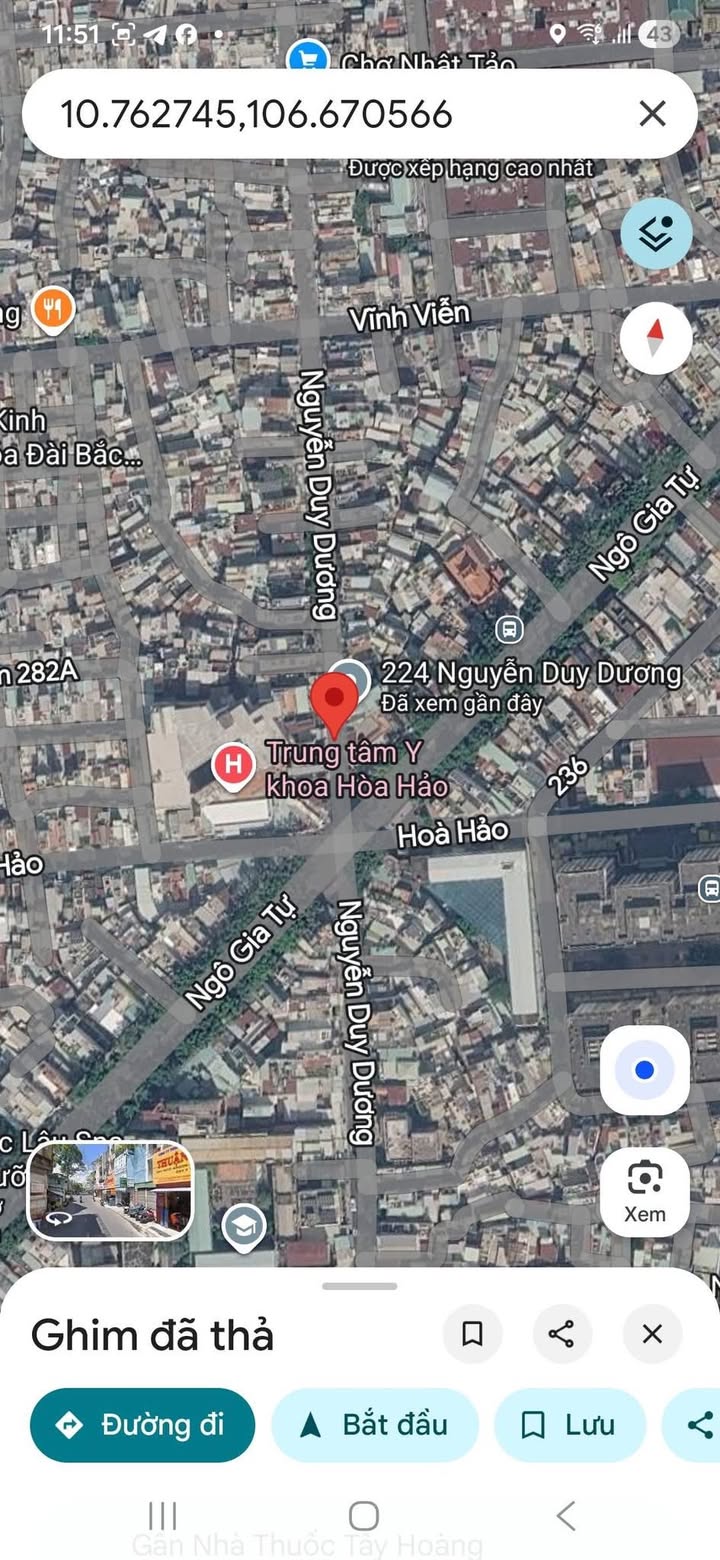 Nhà Phố Nguyễn Duy Dương Q10 55 tỷ - Mặt tiền kinh doanh đắc địa!