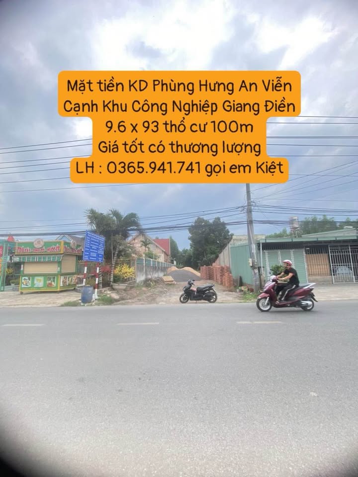 Nhà phố mặt tiền Phùng Hưng Đồng Nai 100m² - Mặt tiền kinh doanh đắc địa!