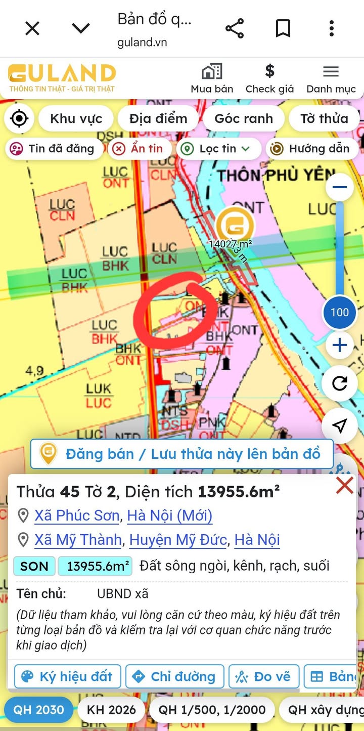 Đất đấu giá Mỹ Thành Mỹ Đức 107m² - Sổ đỏ chính chủ đầu tư sinh lời