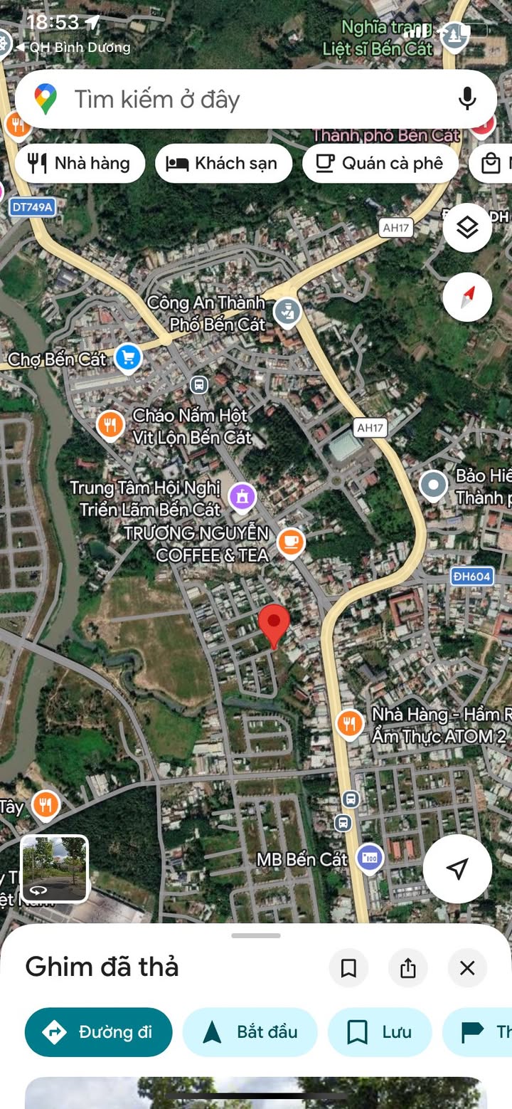 Đất nền 100m² sát Trung tâm Hội nghị Bến Cát - Sổ đỏ sẵn sàng giao dịch