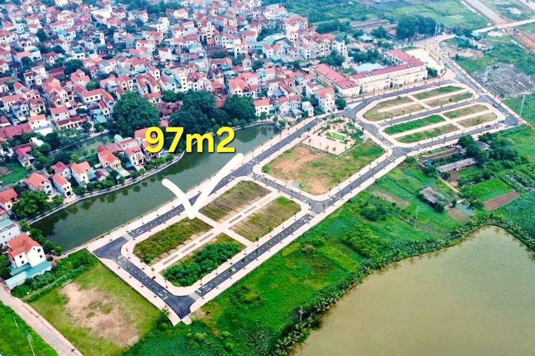 Đất đấu giá Tiền Yên Hoài Đức 97m² - Lô góc 3 mặt tiền đẹp