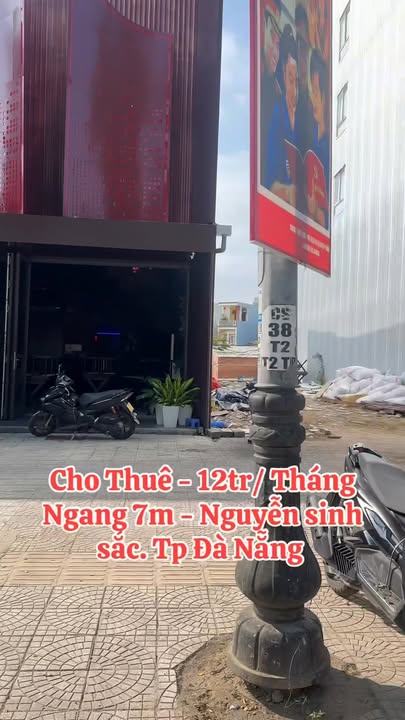 Cho thuê đất mặt tiền Nguyễn Sinh Sắc, Liên Chiểu 168m² - Kinh doanh sầm uất