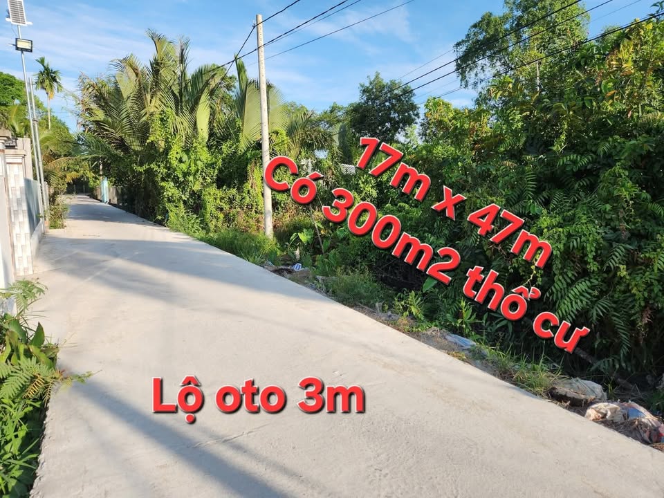 Đất nền Vị Thanh 799m² giá 1.15 tỷ - Pháp lý rõ ràng!