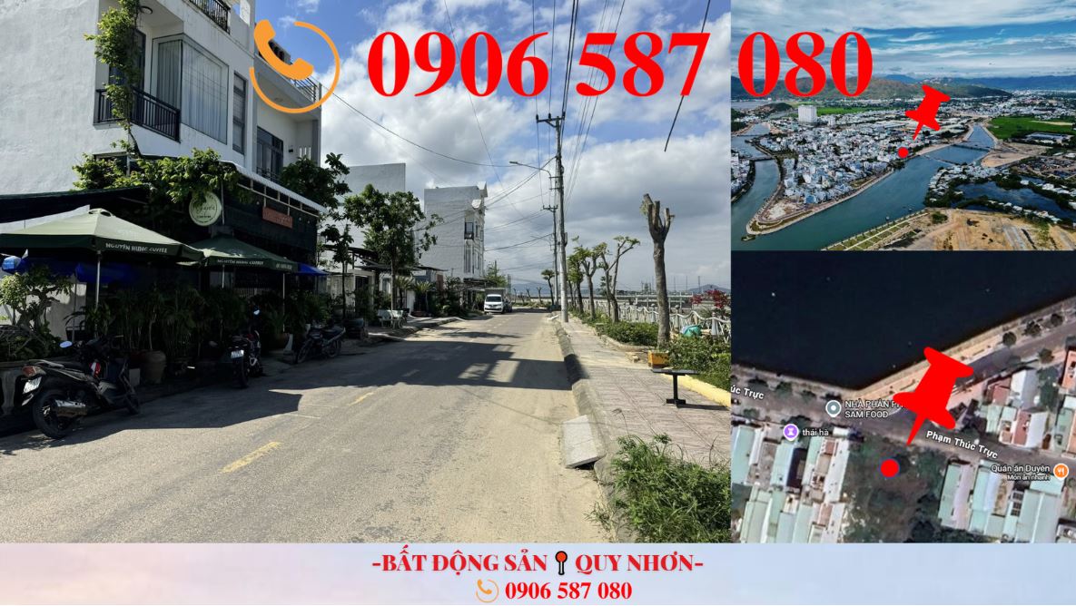 Đất nền Quy Nhơn 80m² view sông - Sổ đỏ, tiềm năng tăng giá