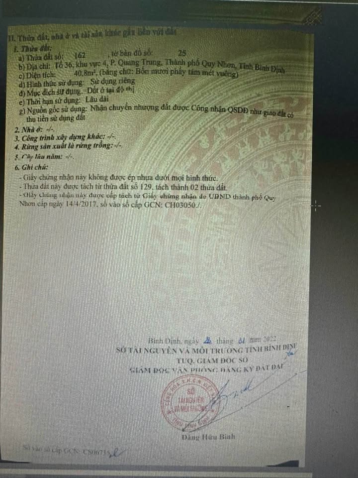 Nhà mặt tiền Thành Thái, Quy Nhơn 81.6m² - Mặt tiền kinh doanh