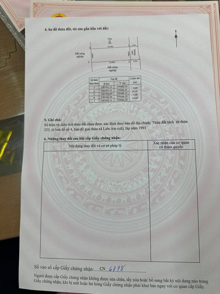 Đất Liên Am Vĩnh Bảo 70m² - Sổ Đỏ Full Thổ Cư, Ô Tô Đỗ Cửa