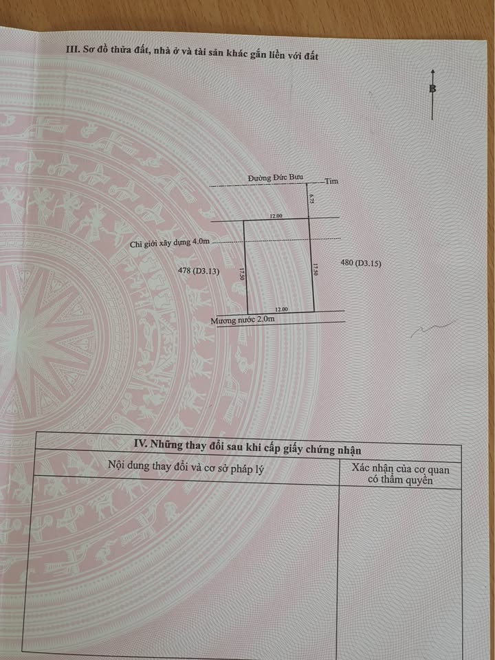 Đất nền Hương Sơ, Phú Xuân 210m² - Sổ đỏ chính chủ