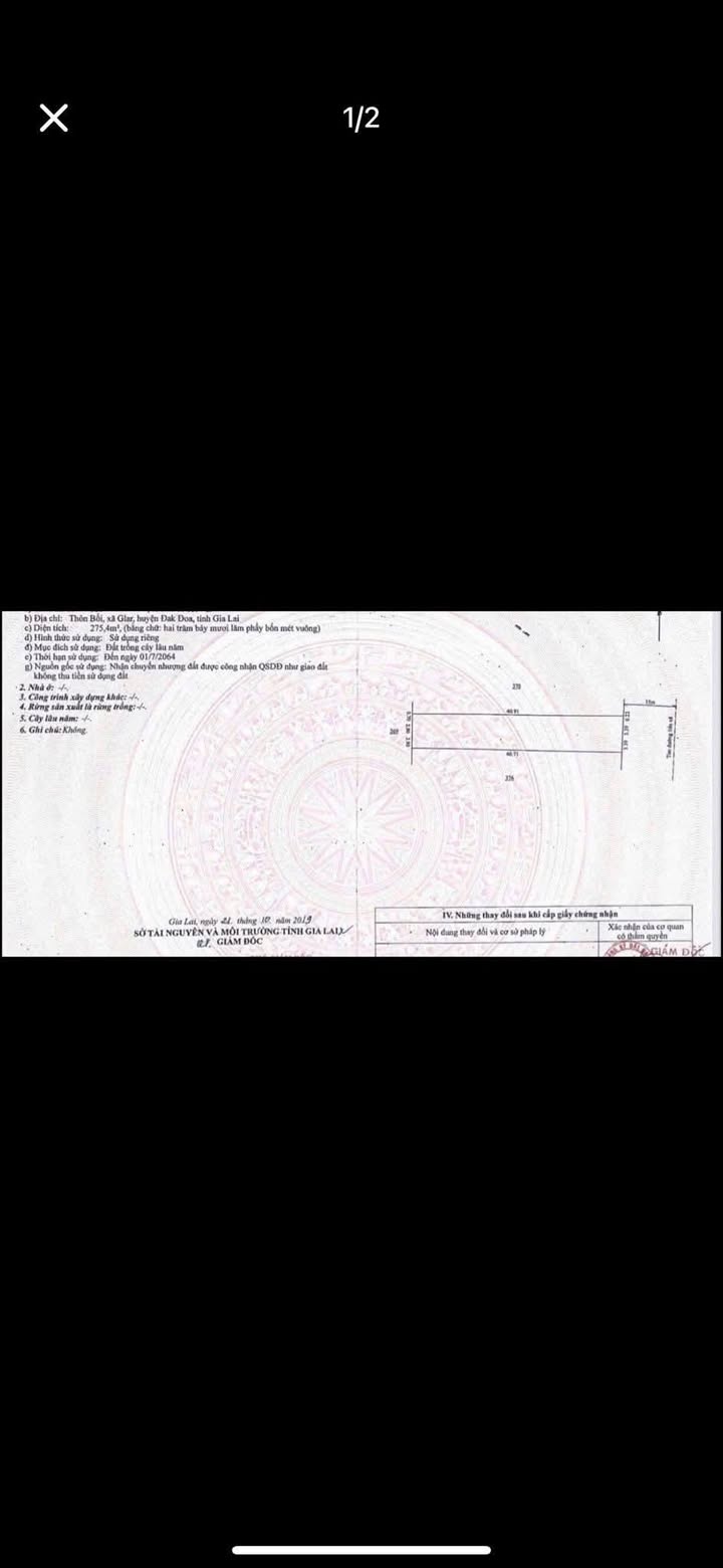 Đất nền Phan Đình Phùng Đăk Đoa - 280m² Sổ đỏ chính chủ!