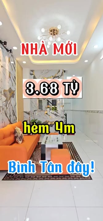 Nhà Hẻm 5m Chiến Lược, Bình Tân - 30m², 2PN, Sổ Hồng, 3.68 Tỷ