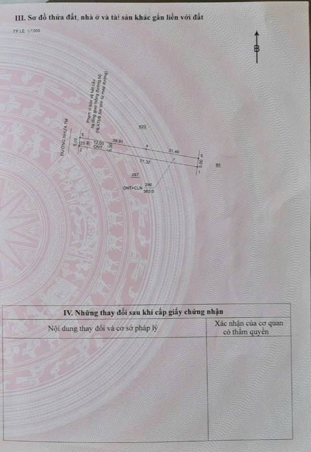 Đất nền Bến Cát Bình Dương 1600m² giá 3 tỷ - Đường to ô tô