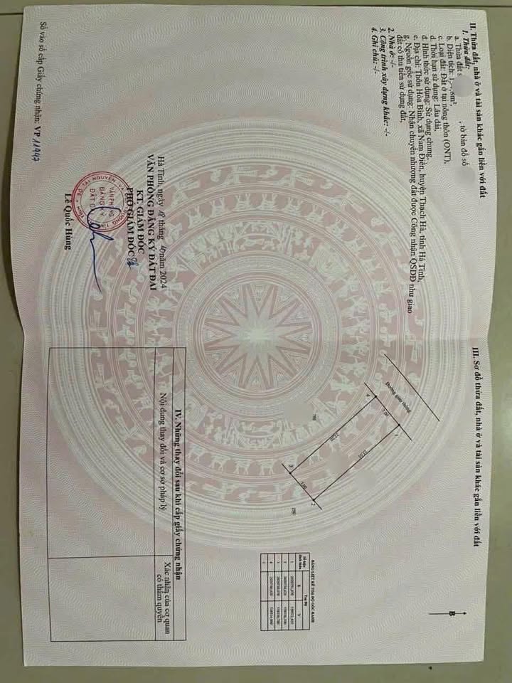 Đất nền Đường Nguyễn Xí Hà Tĩnh 161m² - Sổ đỏ chính chủ!