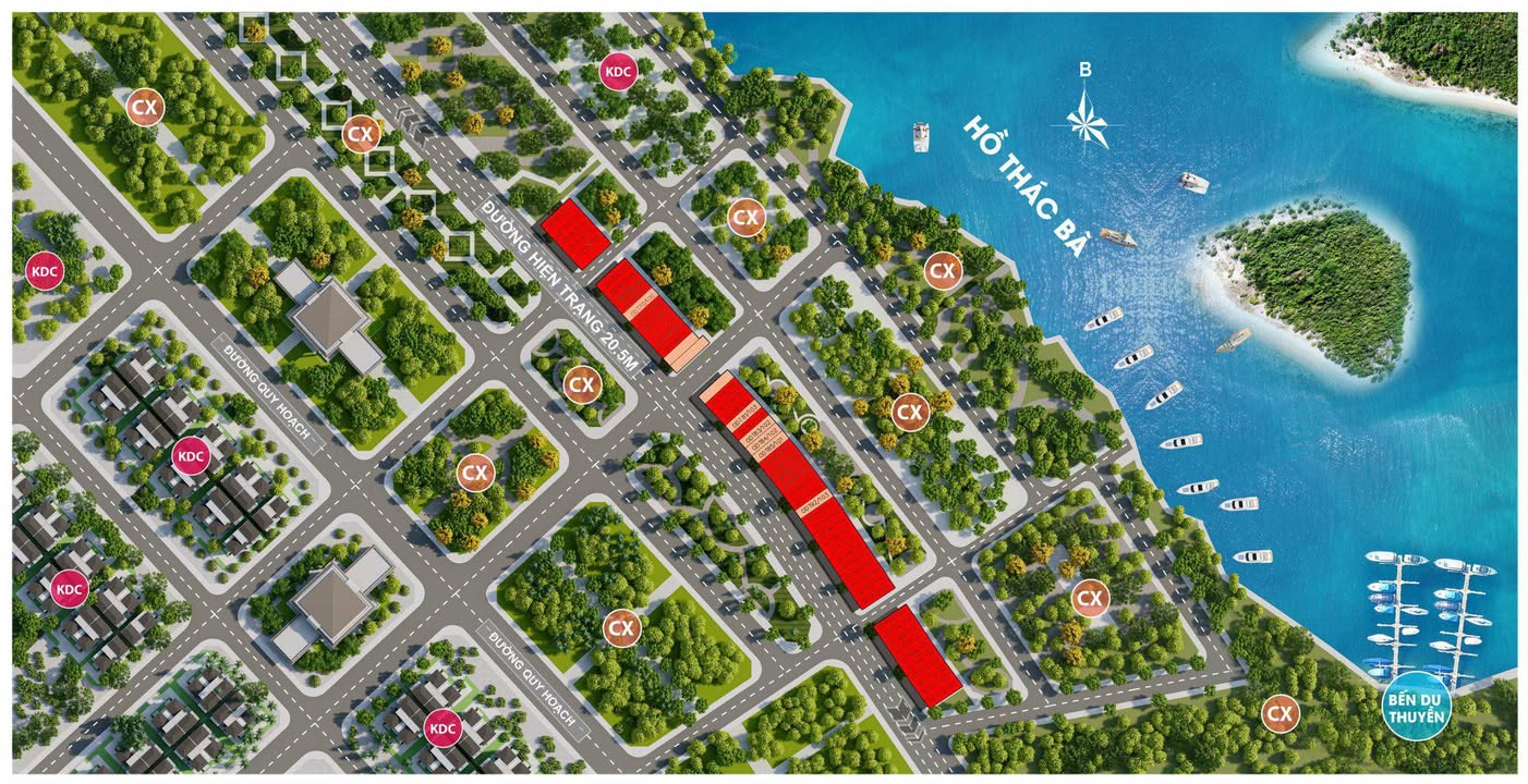 Đất nền Thác Bà Lake View 103m² - Sổ đỏ chính chủ