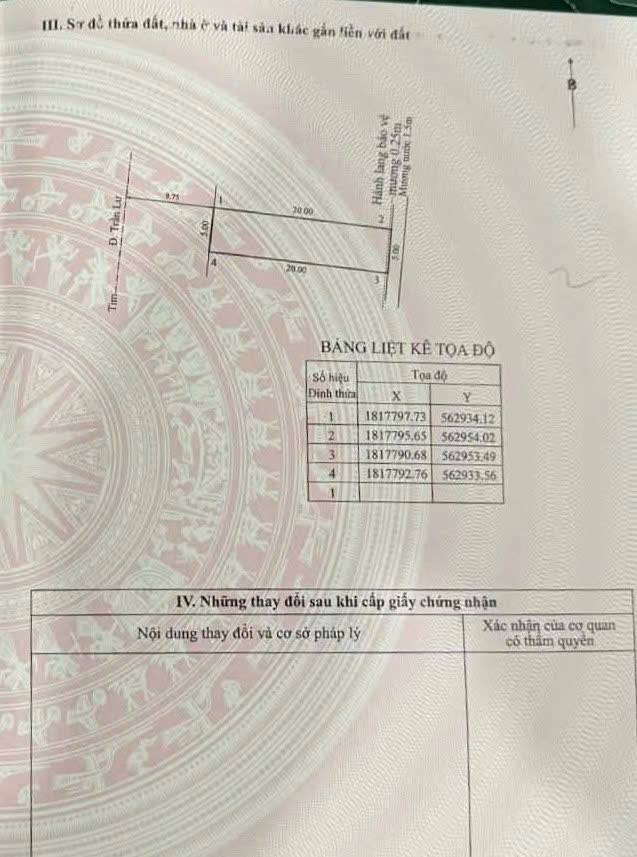 Đất mặt tiền Trần Lư 100m² giá 2.9 tỷ - Sổ hồng chính chủ!