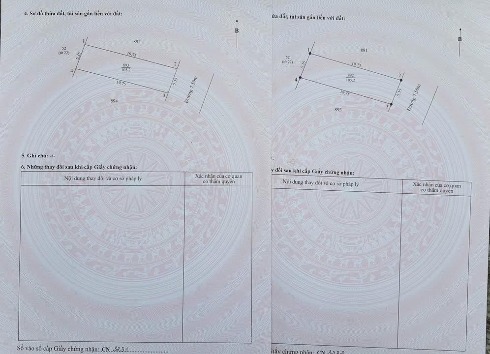 Đất nền 105.2m² Hương Vân, Huế - Đường to ô tô, pháp lý rõ ràng!