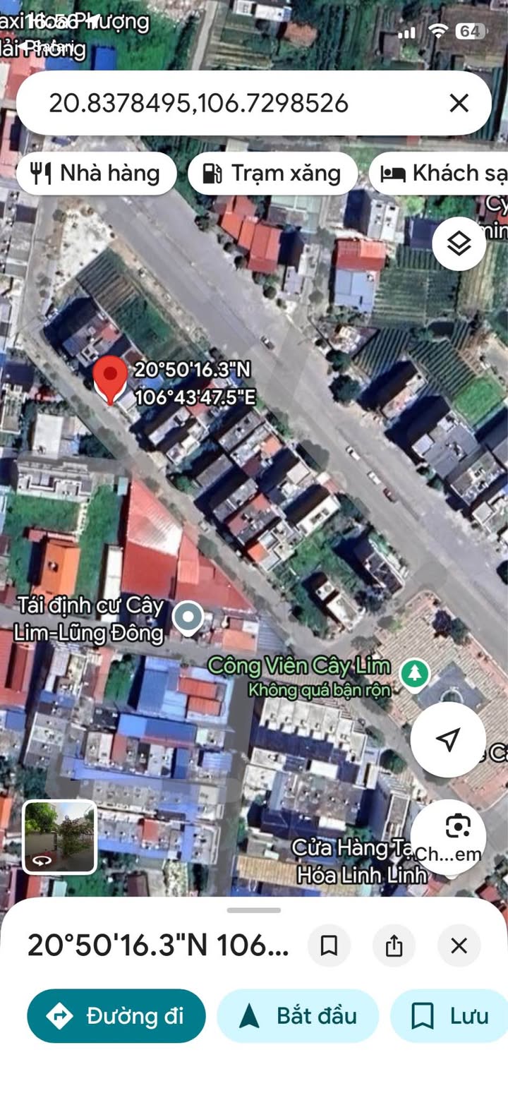 Đất nền TDC Điểm 4, Hải Phòng 64m² - Sổ đỏ chính chủ!