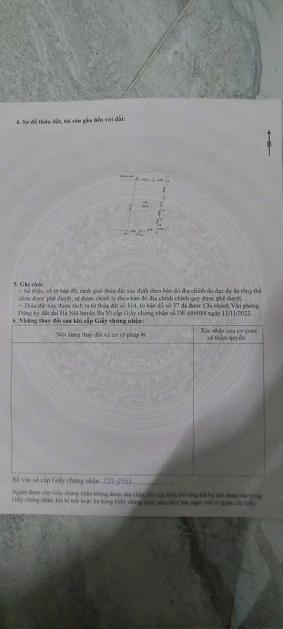 Đất nền Cẩm Lĩnh Ba Vì 200m² giá 900 triệu - Sổ đỏ chính chủ!
