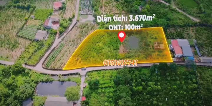 Đất Vườn Yên Thế Bắc Giang 3700m² - Nghỉ Dưỡng Lý Tưởng Chỉ 2 Tỷ!