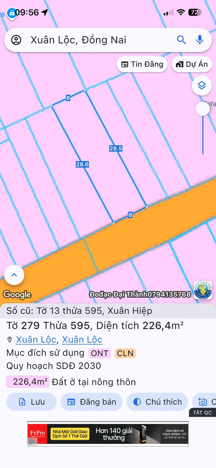 Đất nền Tân Thới Hiệp, Q12 228m² - Sổ đỏ chính chủ, giá tốt!