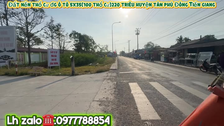Đất nền Ấp Bà Từ Phú Tân 175m² giá 220 triệu - Sổ đỏ chính chủ!