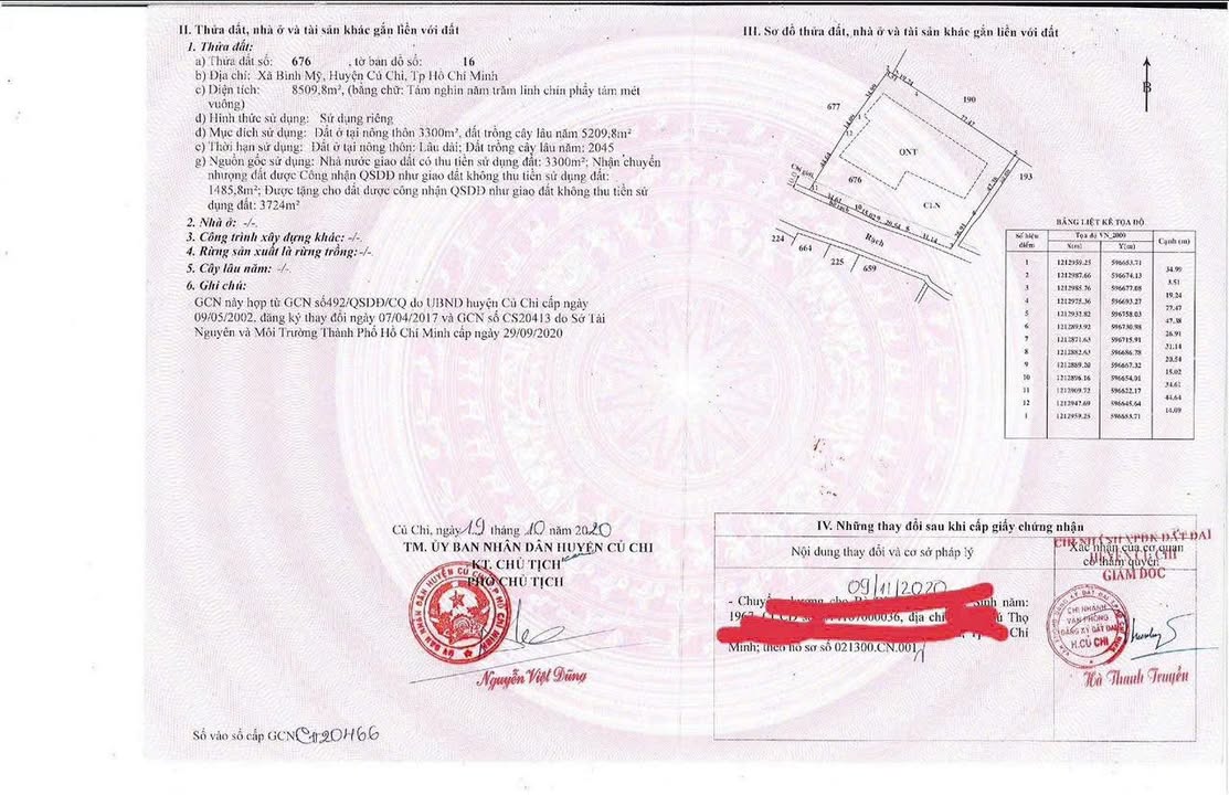 Bán Đất Vườn Củ Chi 8509m² - Sổ Hồng Thổ Cư, Giá 70 Tỷ