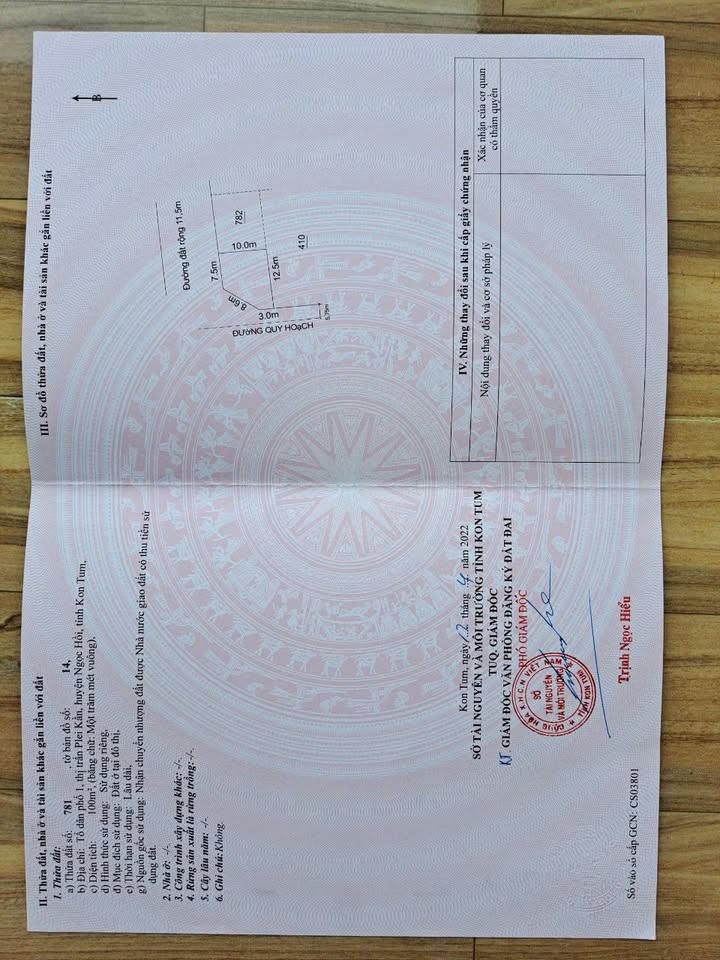 Đất nền Ngọc Hồi Kon Tum 250m² hơn 1 tỷ - Tiềm năng tăng giá cao!