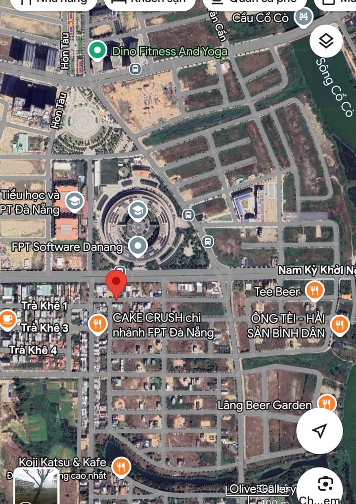 Đất nền 120m² đường 7m5, Khu FPT Đà Nẵng - Giá 5 Tỷ