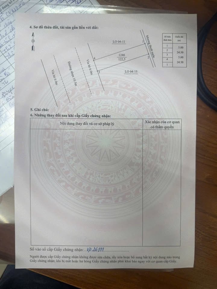 Đất nền Hải Châu 122.5m² - Mặt tiền 10.5m, Tiềm năng tăng giá!