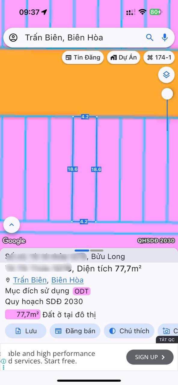 Đất nền KDC Bửu Long Biên Hòa 77m² giá 3.5 tỷ - Sổ đỏ chính chủ