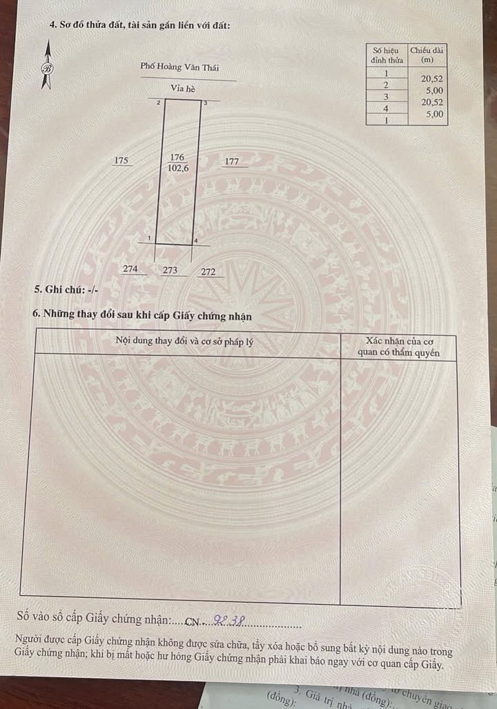 Đất Nền Nam Hoàng Đồng Lạng Sơn 102m² - Sổ Đỏ Vuông Vắn, Giá Đầu Tư