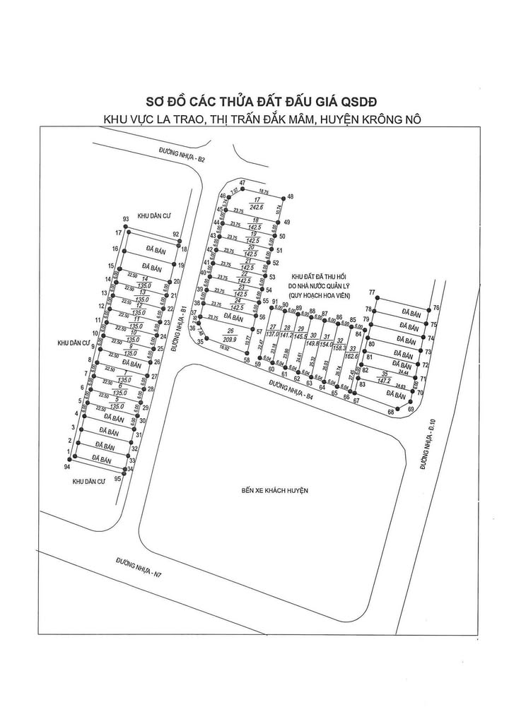 Đất nền D10 Krông Nô 141m² 1.8 tỷ - Sổ đỏ chính chủ