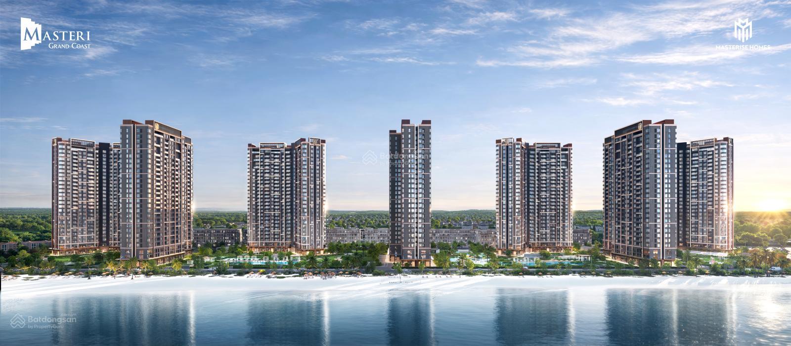 Căn hộ 49m² Masteri Grand Coast, Hưng Yên - View công viên hiếm có