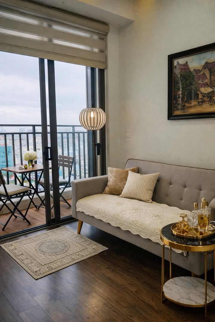 Cho thuê căn hộ The Tresor, Quận 4 - 93m², 3PN, View thành phố, 27 triệu