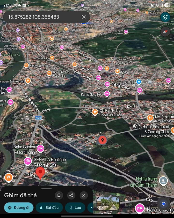 Đất nền Cẩm Thanh Hội An 300m² view hồ - Tiềm năng tăng giá!