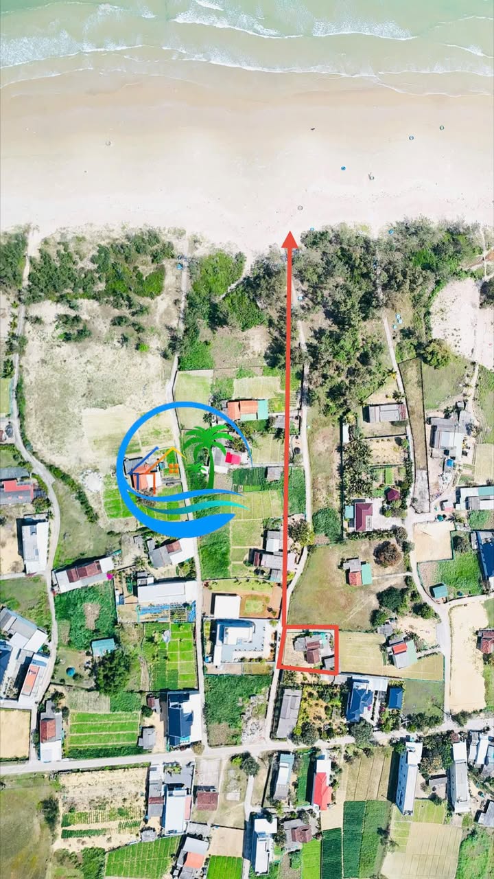 Đất nền Biển Châu Tân, Quảng Ngãi - 140m² - Sổ Đỏ Thổ Cư - 50m ra biển