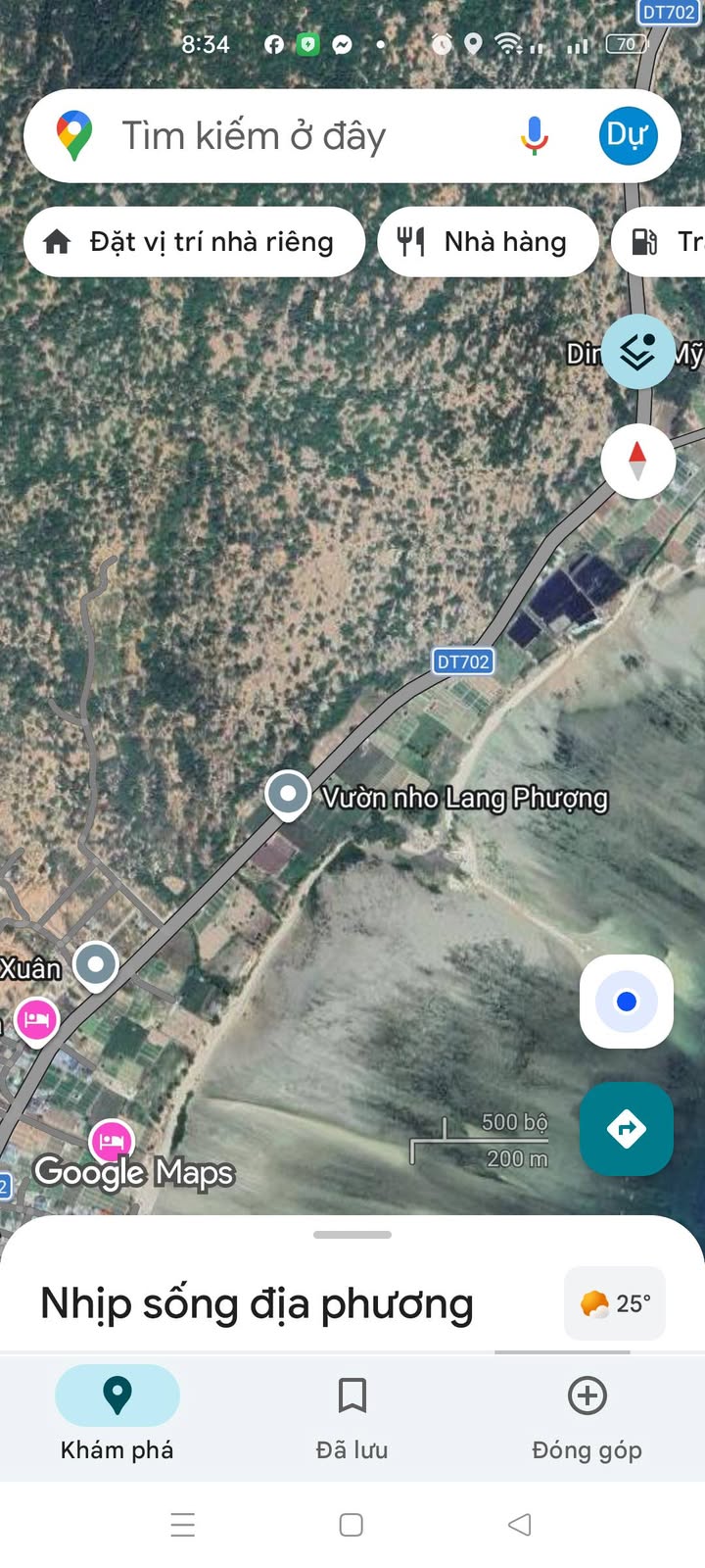 Đất nền Mỹ Hòa - Ninh Hòa 3600m² mặt tiền biển - Giá 4.5 tỷ