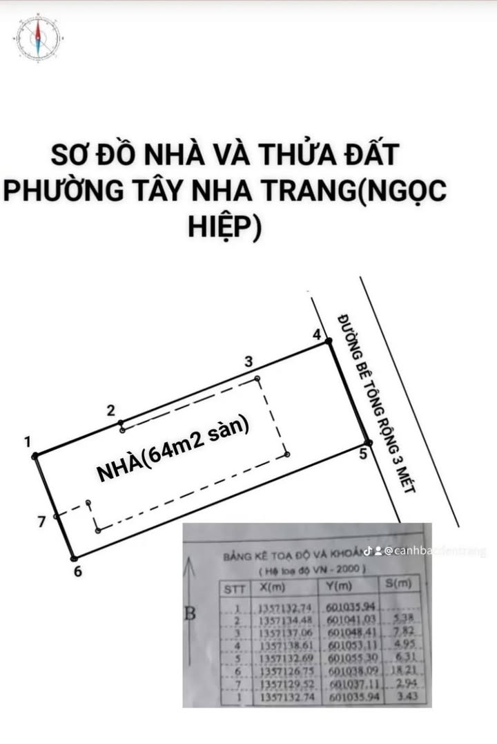 Nhà Phường Ngọc Hiệp Nha Trang 115.5m² - Ô tô vào tận nhà!