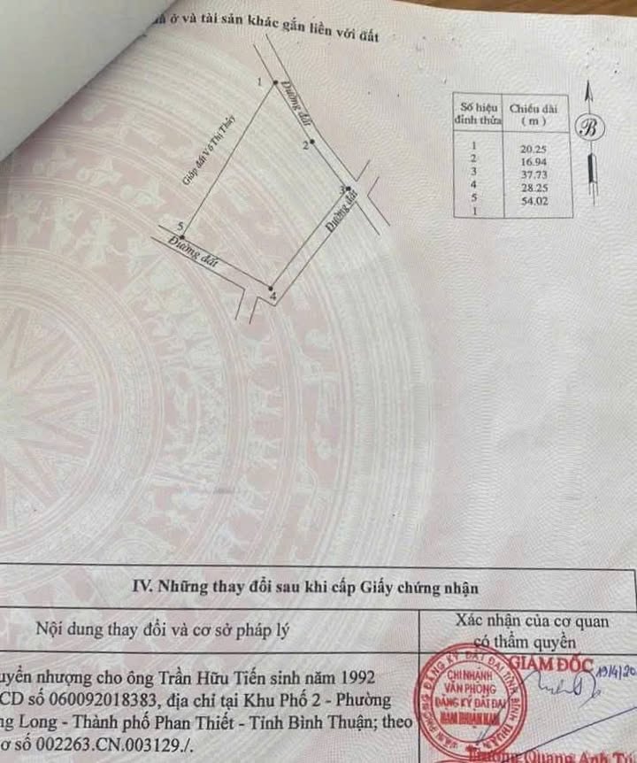 Đất Nền Hàm Thuận Nam 1400m² - Sổ Đỏ Sẵn Sàng - Giá Đầu Tư 3.5 Tỷ