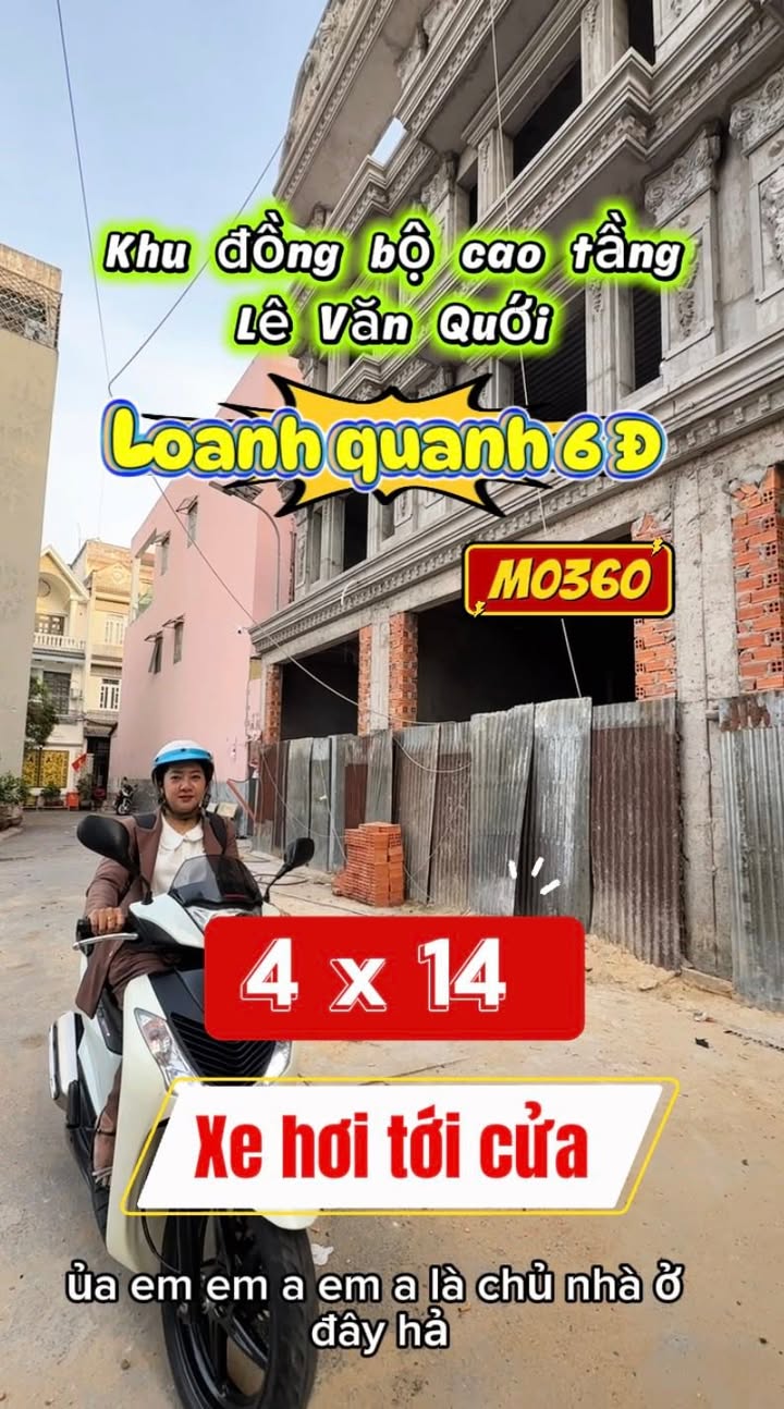 Nhà riêng Lê Văn Quới, Bình Tân 224m² - Ô tô vào tận nhà!