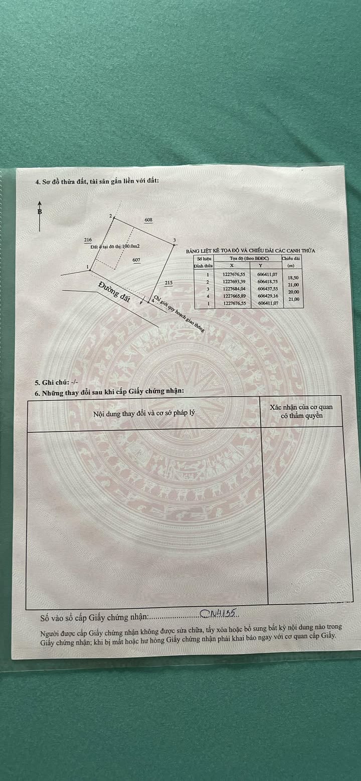 Đất nền Vĩnh Tân, Tân Uyên 400m² chỉ 1.85 tỷ - Đầu tư sinh lời!