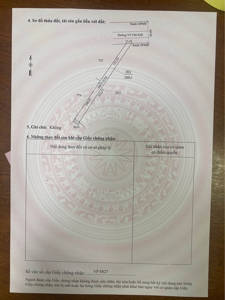 Đất mặt tiền Võ Văn Kiệt Cà Mau 4499m² - Vị trí đắc địa sinh lời!