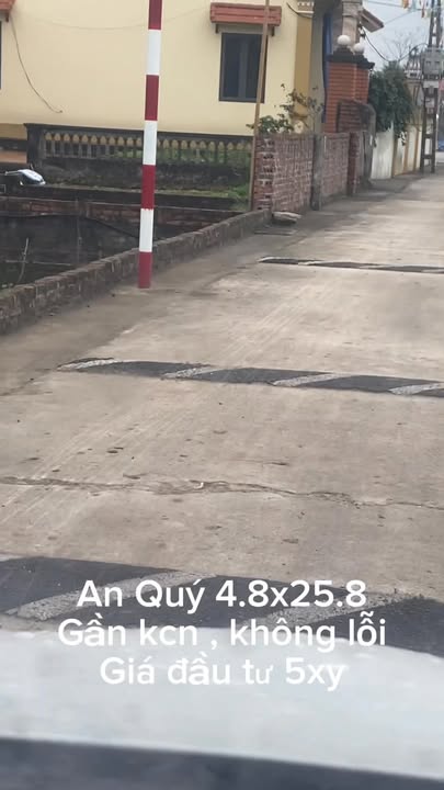 Đất Nền 128.64m² An Quý - Quỳnh Phụ, Thái Bình - Giá 5xx Tỷ