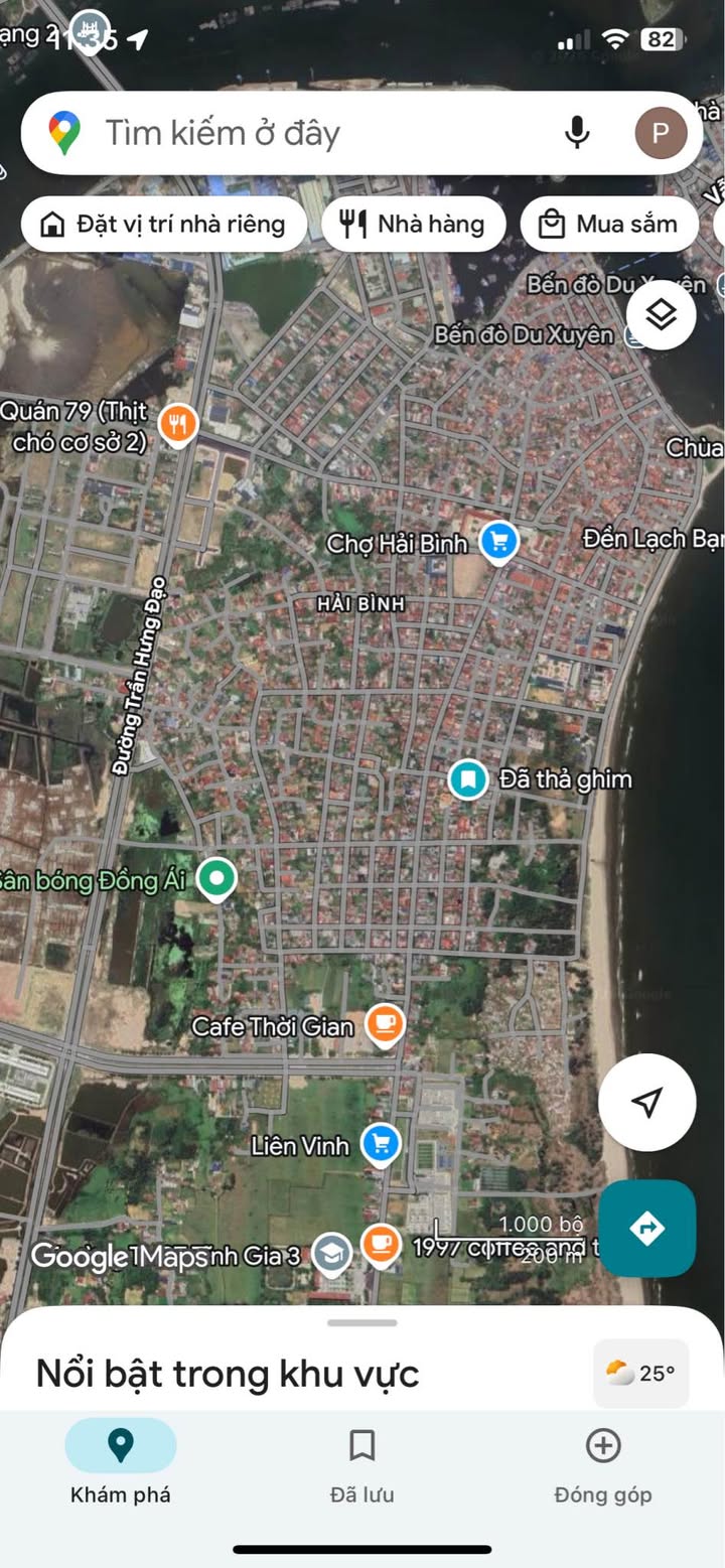 Bán Đất Đoan Hùng, Hải Bình - 92m² Hướng Tây, Giá 5 Tỷ