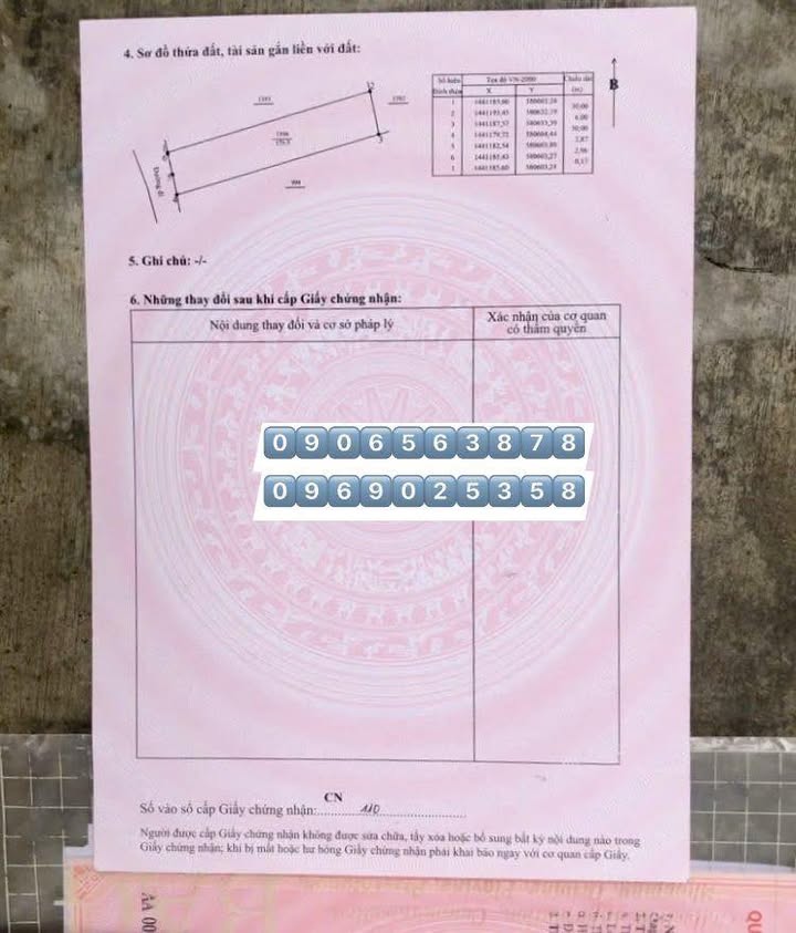 Đất nền Xã Phong Niên, Đắk Lắk - 180m² Hướng Tây, Giá Tốt Đầu Năm