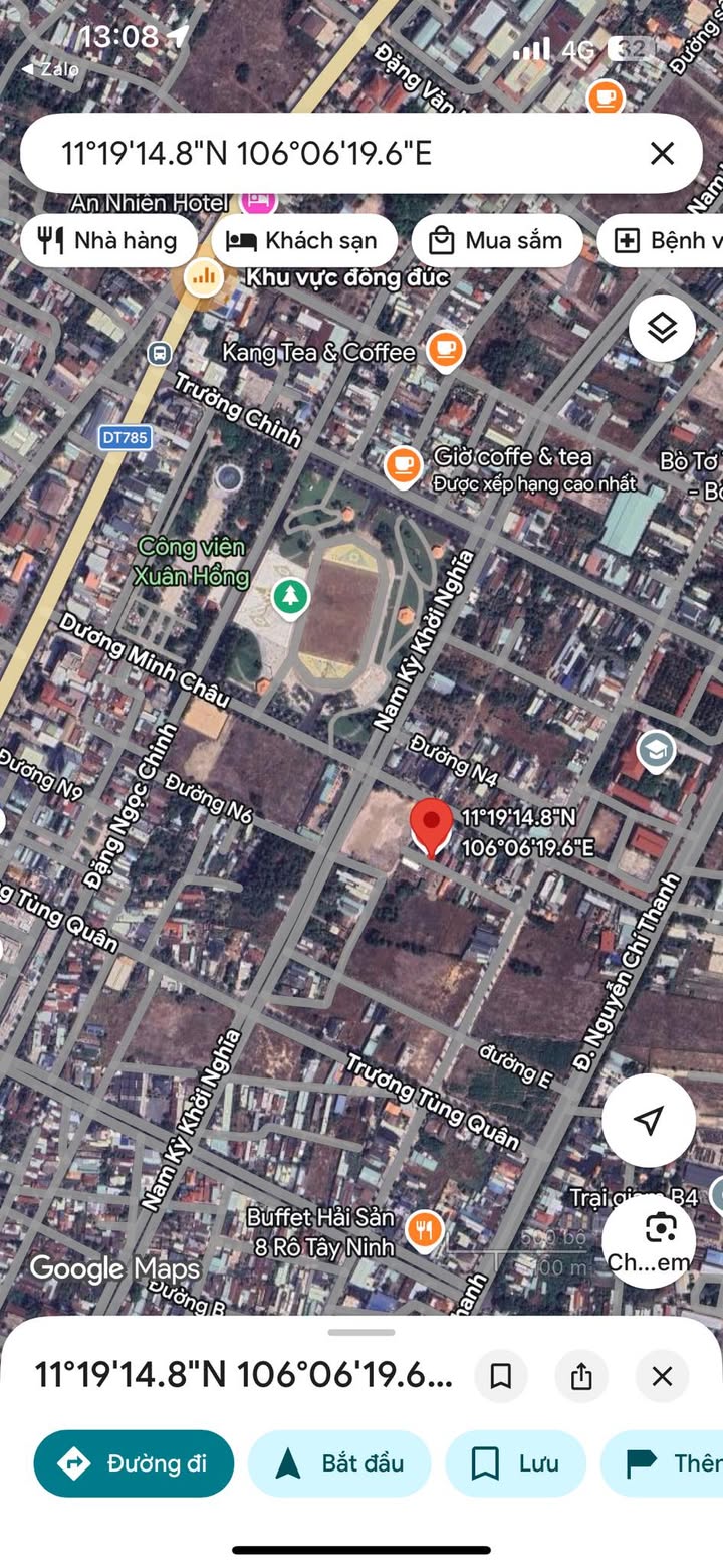 Đất Vàng 19m² Phường 3 Tây Ninh - Gần Quảng Trường Tô Quyền, Giá 1.99 Tỷ